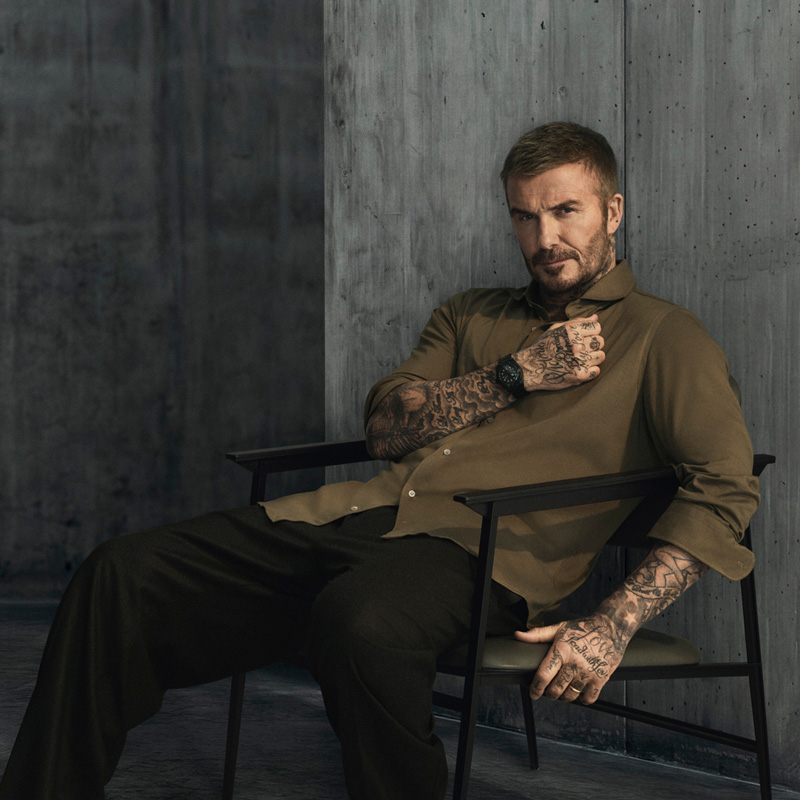 DAVID BECKHAM  -Goldfinger Official Tudor Jeweler - St. Martin St. Marteen St. Barthelémy - Caribbean