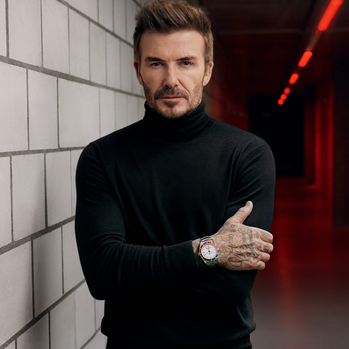 DAVID BECKHAM -Goldfinger Official Tudor Jeweler - St. Martin St. Marteen St. Barthelémy - Caribbean